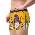 thumbnail image 2 of Pofeuu Cute Gnomes Halloween Print Men’s Boxer Briefs, Moisture-Wicking Underwear, Regular,Trunk-Small, 2 of 5