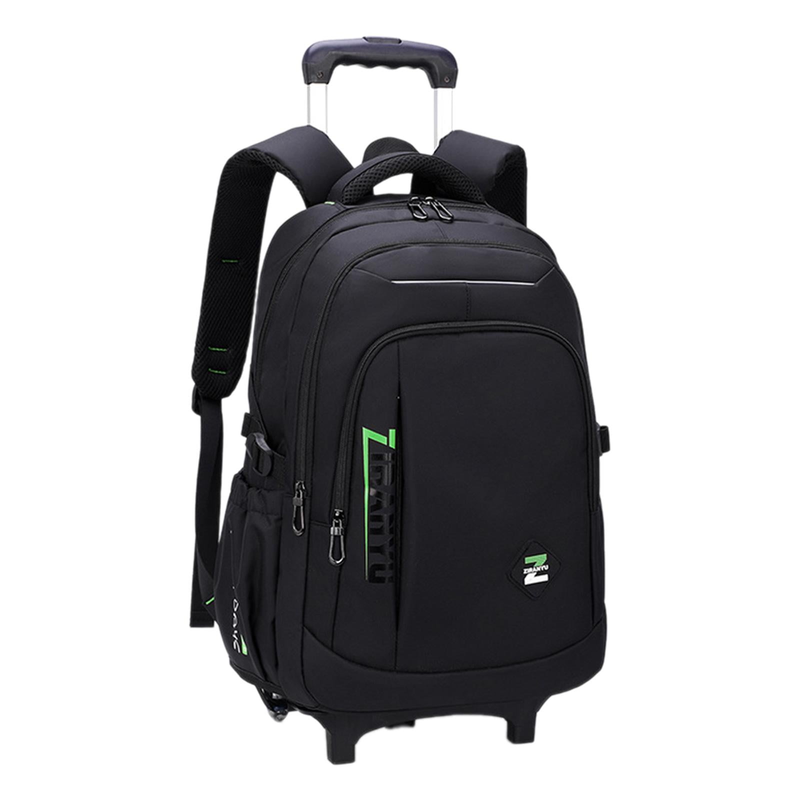 Bunblic Rolling Backpack Trolley Suitcase Portable Multifunctional