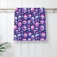 thumbnail image 5 of KLL Skull rainbow color Ultra Absorbent & Soft Hand Towels for Bath, Hand, Face, Gym and Spa-27.5x16in, 5 of 7