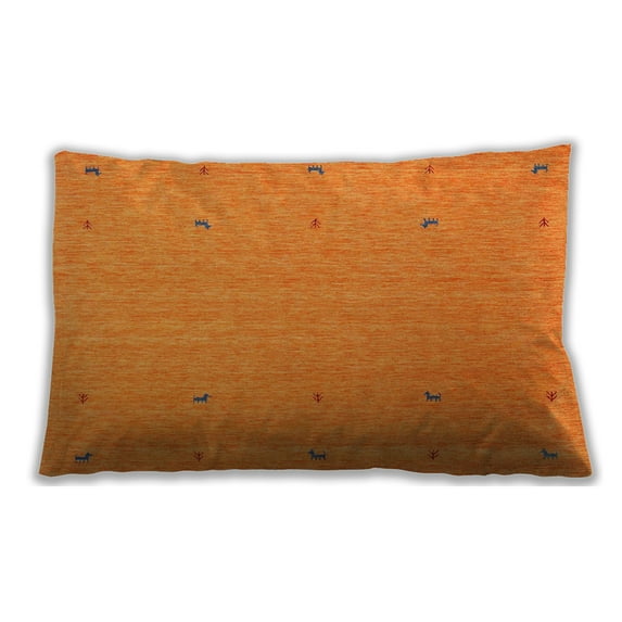 Ahgly Company Outdoor Rectangular Contemporary Lumbar Throw Pillow, 13 inch by 19 inch