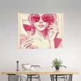 thumbnail image 2 of Kdxio Ace Of Diamonds Lady Wall Hanging Tapestries Banner For Bedroom College Dorm Home Living Room Party Decor 29X37 In, 2 of 8