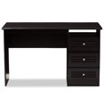 thumbnail image 4 of Baxton Studio Carine Bureau Contemporain Moderne en Wengé Brun, 4 of 8