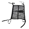 thumbnail image 4 of Bienvenido Bolsa de almacenamiento para techo de coche, bolsillo de malla para techo colgante elástico ajustable de poliéster para vehículo, Camping al aire libre, 78x53cm, 4 of 8
