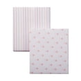 thumbnail image 1 of George Baby Organic Cotton Double Pack Crib Sheets, 1 of 5