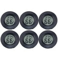 thumbnail image 1 of OUNONA 6Set Humidity and Temperature Meter for Pet Reptile Indoor Black, 1 of 8