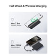 thumbnail image 3 of Cargador portátil Baseus de 10000 mAh, banco de energía magnético inalámbrico, 3 of 6