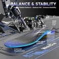 thumbnail image 4 of Welnove Carbon Fiber Orthotics Insoles with Arch Support for Women & Men, Shoe Inserts for Pain Relief, Plantar Fasciitis, Flat Feet Shoe Insoles, XS, 4 of 8