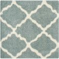 thumbnail image 1 of Safavieh Dallas Shag Light Blue Shag Rug - Square 6', 1 of 5