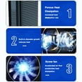 thumbnail image 4 of Riwcyla Multifunctional Cordless Car Tire Pump USB Rechargeable Digital Display Air Pump Tire Inflator Portable Air Compressor , perfect for daily use, outdoor activities, travel & casual occasions, 4 of 6