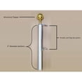 thumbnail image 3 of EZ-Pole EZD13 13 ft. Defender Sectional Flagpole Kit with Swivels, 3 of 3