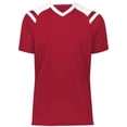 thumbnail image 5 of High Five 322970.408.2XL Adult Sheffield Jersey, Scarlet & White - 2XL, 5 of 5