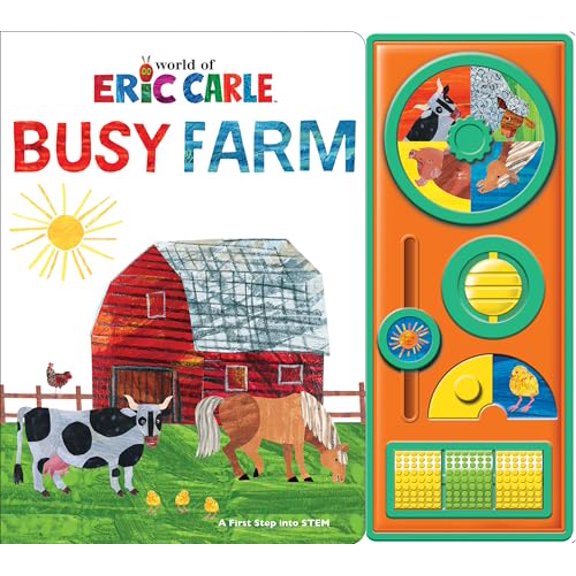 Pre-Owned World of Eric Carle, Busy Farm Busy Box - A First Step into STEM - PI Kids