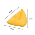 thumbnail image 4 of Diconna Lazy Sofa Cover with Bright Color Linen Fabric Unfilled Bean Bag, 4 of 9