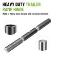 thumbnail image 2 of SPARKWHIZ Weld On Heavy Duty Greasable Trailer Ramp Hinge, 10" Steel, Powder Coated, Surface Mount, 1 Count, 2 of 6