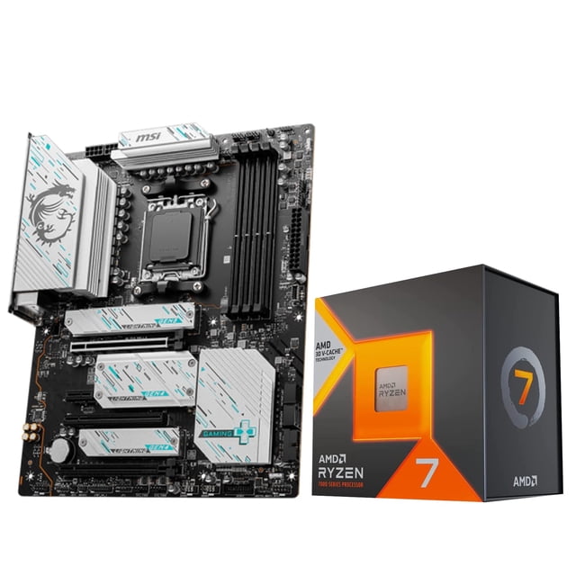 Procesador CPU INLAND Micro Center AMD Ryzen 7 7800X3D con MSI X670E