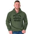 thumbnail image 3 of Worlds Greatest Farter Father Funny Hoodie Hooded Sweatshirt Men Brisco Brands M, 3 of 5