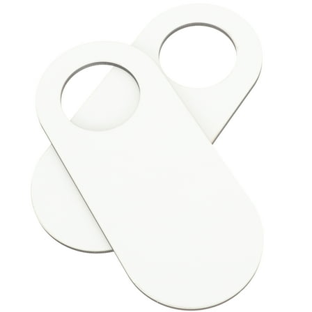 DRAFIDEEP Wooden Door Hangers 2Pcs 9.1x3.9In For Decor