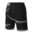 thumbnail image 4 of Salouo Skeleton Playing Xylophone Pattern Swim Trunks for Men,Men's Hawaiian Bathing Suit Swimsuits Quick Dry Swimming Board Shorts Beach Shorts with Pockets-XX-Large, 4 of 6
