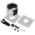 thumbnail image 1 of Trimmer Base Plastic Base Board Woodworking Edge Cutter for Electric Trimming Machine Accessories,1 x Trimming Machine Base 1 x of Mounting Accessories,black & transparent, 1 of 8