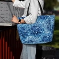 thumbnail image 7 of Balery Vintage Floral Beach Travel Bag - Water-Resistant, Large Capacity Lightweight Tote with 7 Pockets for Women and Men - Perfect for Beach, Pool, Gym, and Travel, 7 of 7