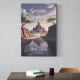 thumbnail image 6 of Motivational Poster Bagan Temples Zen Inspirational Quote Serenity in Simplicity Meditation Yoga Wall Art for Bedroom Living Room Office Print Poster, 6 of 8