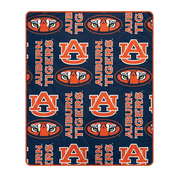 Pegasus Auburn Tigers 50" x 60" Homefield Stacked Logos Ultra Soft Blanket