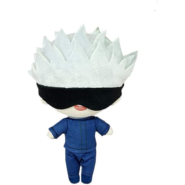 KLZO Anime Plush Keychain Plush inches/20 cm Kawaii Sato Gojo Doll Jiu-Jitsu Cosplay Plush Cute Stuffed Anime Character Toy (Satoru Gojo Plush) KLZO Anime Plush Keychain Plush inches/20 cm Kawaii Sato Gojo Doll Jiu-Jitsu Cosplay Plush Cute Stuffed Anime Character Toy (Satoru Gojo Plush)