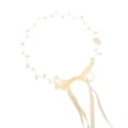 thumbnail image 2 of Nvzi-a Bridal Flower Wedding Hair Pins Crystal Pearl Hair Combs Clips Headpiece Gold Wedding Hair Accessories Jewelry with Rhinestone for Brides Bridesmaids Women (B), 2 of 2