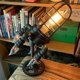 thumbnail image 1 of Lámpara de mesa retro Industrial Rocket Ship Light Steampunk Lámparas Decoración, 1 of 1