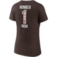 thumbnail image 3 of Women's Fanatics Brown Cleveland Browns Team Mother's Day V-Neck T-Shirt, 3 of 3