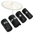thumbnail image 4 of 4pcs Elastic Belt Drum Cymbal Mute Pads Practice Silencer Pad Dampener 14" 16" 18" 20", 4 of 8