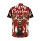 thumbnail image 3 of Hombres de Manga Larga, Navidad Impresa Turndown Collar Blusa, Casual Moda Botón Camisa para las Vacaciones, 3 of 5