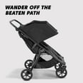 thumbnail image 3 of Baby Jogger City Mini GT2 All-Terrain Double Stroller, Jet, 3 of 8