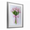 thumbnail image 2 of Stupell Industries Cottage Soft Pink Tulips with Ribbon Gray Framed Print Under Glass, 13 x 16, by The Prints Vibe, 2 of 8
