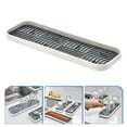 thumbnail image 2 of MIANGASTORE Kitchen Dish Draining Rack Plastic Dish Drainer Dryer Tray Dish Drying Pad, 2 of 6