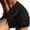 Black, variant on Sarong Wraps for Women Beach Cover Up Short Crochet Bikini Swimsuit Coverup Skirts for Swimwear