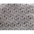 thumbnail image 4 of oneOone Georgette Viscose Chocolate Brown Fabric Koi Fish Ocean Craft Projects Decor Fabric Printed By The Yard 42 Inch Wide, 4 of 4