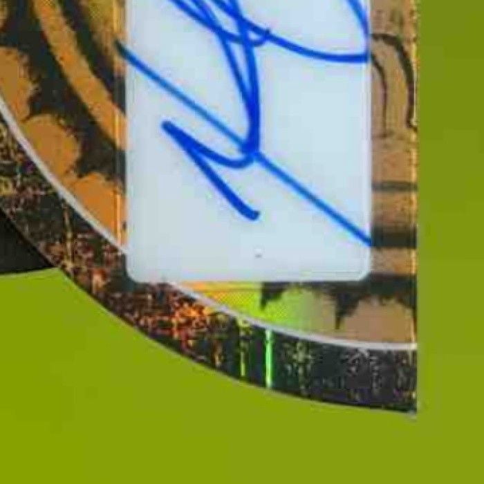 Eclectic Signature Series Marshall Faulk #HGA-MF1 Honor Guard Autograph Prismatic Orange
