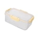 thumbnail image 1 of Contenedor de almacenamiento de alimentos, caja de aperitivos y ensaladas sellada, portátil con tapas, fiambrera de frutas, contenedor de comida para M, 1 of 8