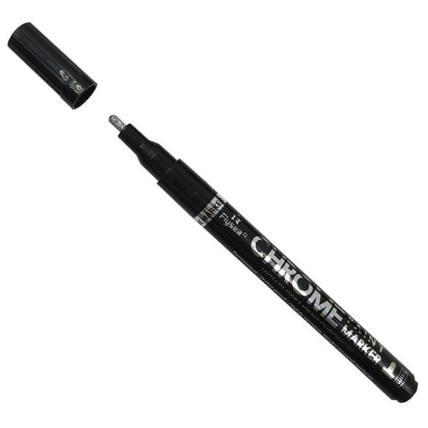 1 rotulador cromado con espejo líquido rotulador de pintura reflectante DIY (00 mm)