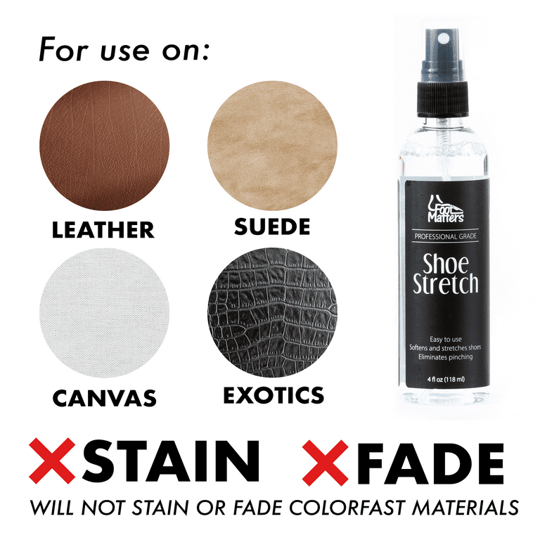 FootMatters Professional Shoe Stretch Spray – Leather, Suede