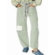 thumbnail image 3 of Jeans para Mujer Y2k con Rayas, Cordón Ajustable, Cintura Alta, Rectos, Pierna , Estilo Boyfriend, Pantalones Vaqueros Mom. Verde L, 3 of 9