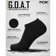 thumbnail image 2 of TCK GOAT Low Cut Sock - Black - Medium, 2 of 2