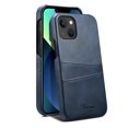 thumbnail image 1 of Jiahe For iPhone 14 Pro Max,Slim Hybrid Shockproof Card Holder  PU Leather Case Cover,Blue, 1 of 7