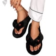 thumbnail image 4 of Womens Versatile Indoor Winter Trendy Fashionable Warm Flat Cotton Slippers, 4 of 9