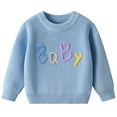 thumbnail image 1 of Birdeem Chandail de Base pour Enfants, T-Shirt à Manches Longues Brossé à Col Rond pour Filles, Vêtements pour Enfants, Robe-Chemise Longue, Robe à Manches Longues, 1 of 7