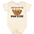 thumbnail image 3 of Inktastic Just Here for the Poutine Boys or Girls Baby Bodysuit, 3 of 5