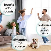 POWER Home Odor Eliminator Spray Bundle; Twin 32oz Spray Bottles; Triple Action to Eliminate Odors and Smells
