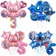thumbnail image 2 of Globos de aluminio rosa de Lilo & Stitch de Disney, decoraciones para fiestas de cumpleaños de niños y niñas, globos inflables de helio, suministros para fiestas de bricolaje para baby shower, 2 of 5