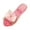 Pink, variant on Jelly Sandals for Girls Cosplay Costume Party Favors Summer Glitter Slippers Blue